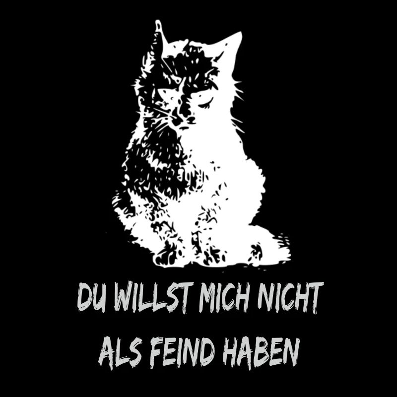 Böse Katze / Du willst mich nicht als Feind haben