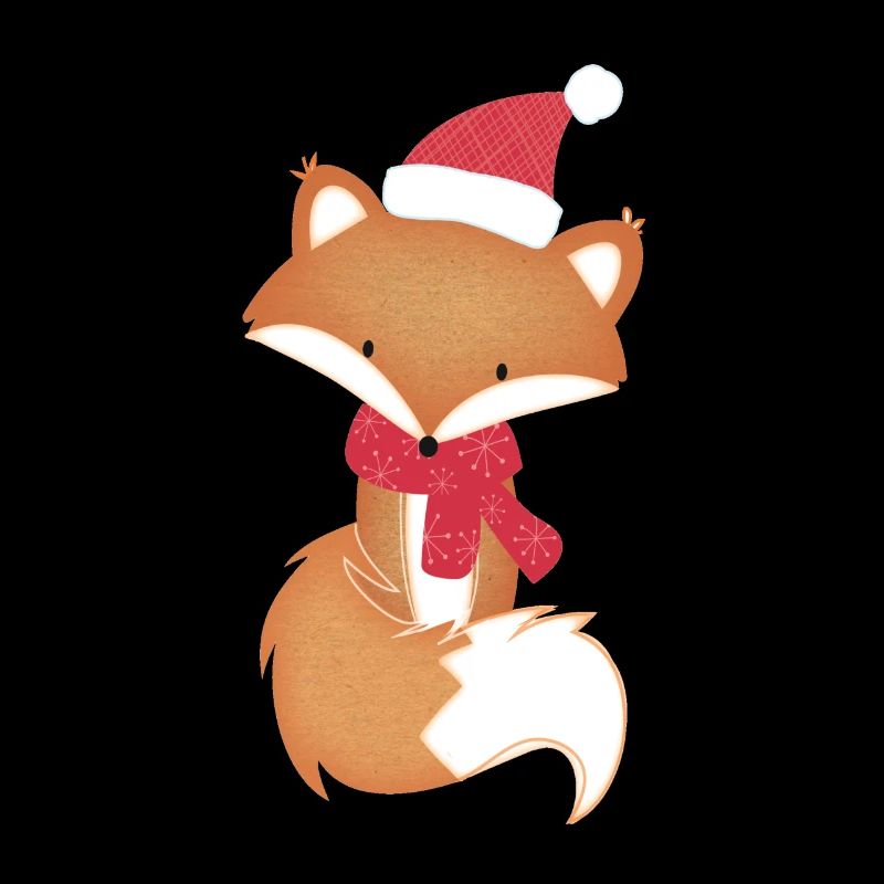 Écharpe de renard d'hiver Kawaii Sweet Gift