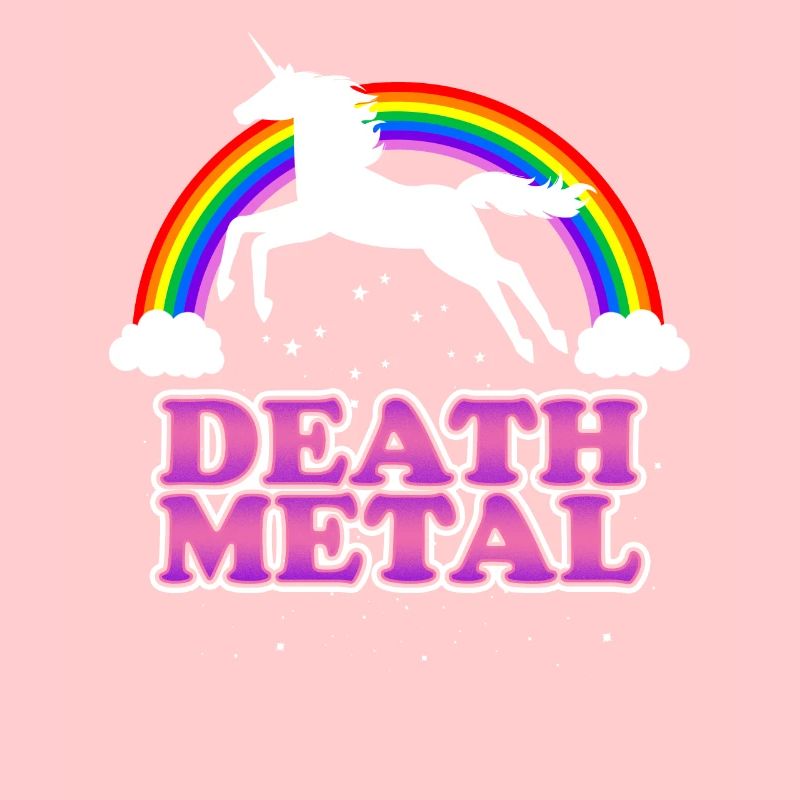 Cadeau de licorne death metal
