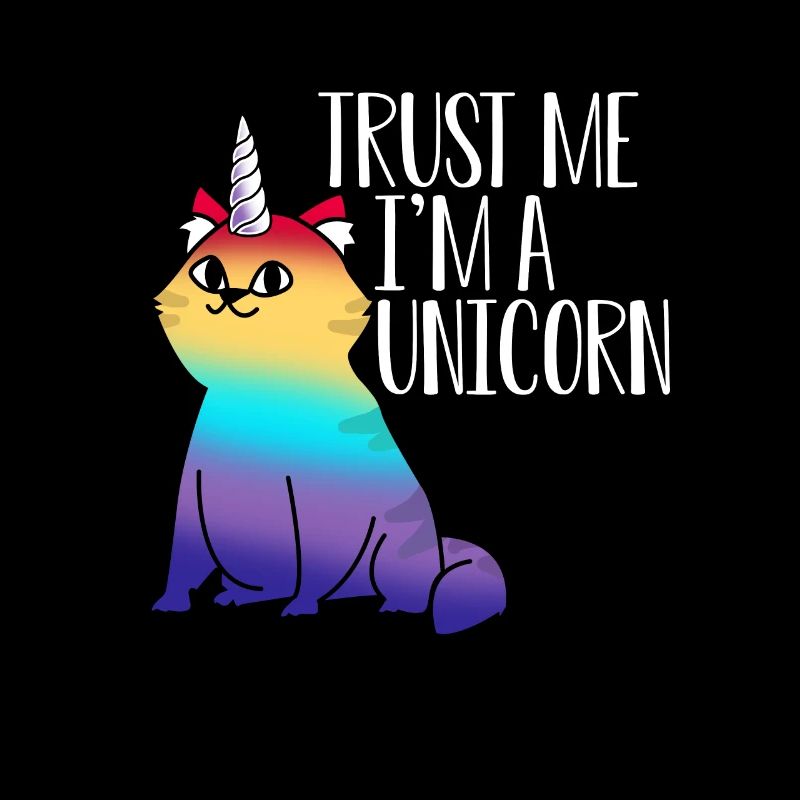 Katze Einhorn Geschenk