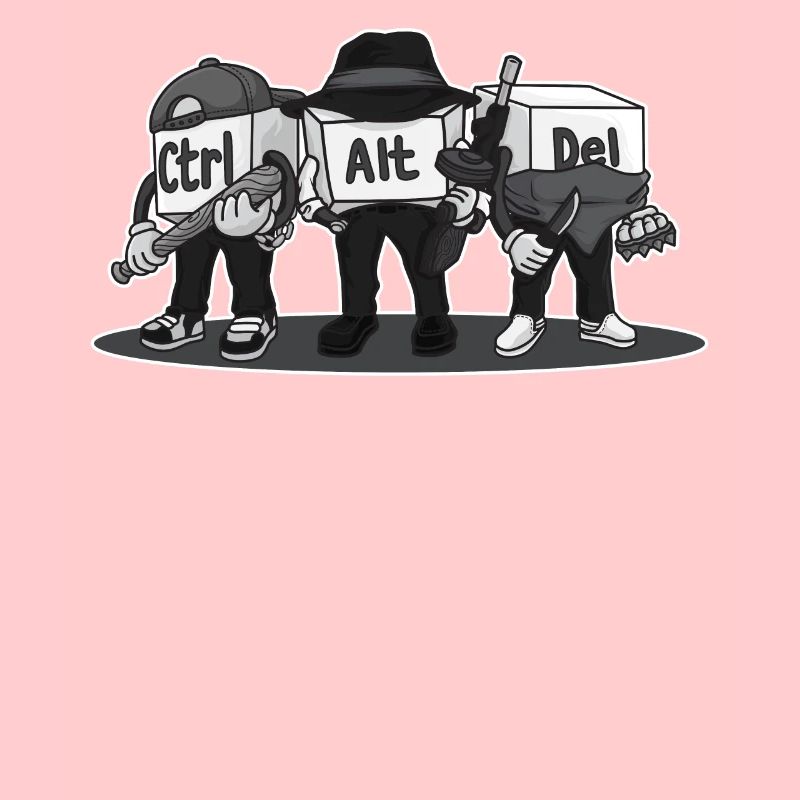 Ctrl Alt Suppr Administrateur Ordinateur Nerd Geek Informaticien