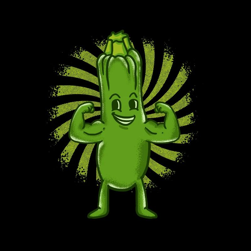 Zucchini Vegan vegetarisch Vegetarier Geschenk