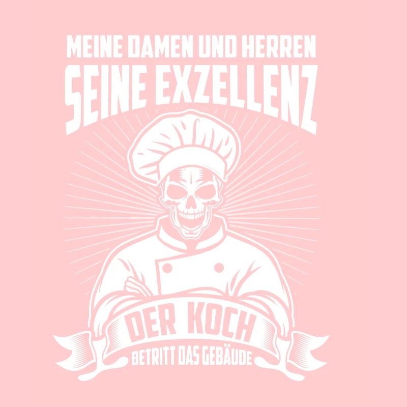 Seine Exzellenz der Koch betritt das Gebäude