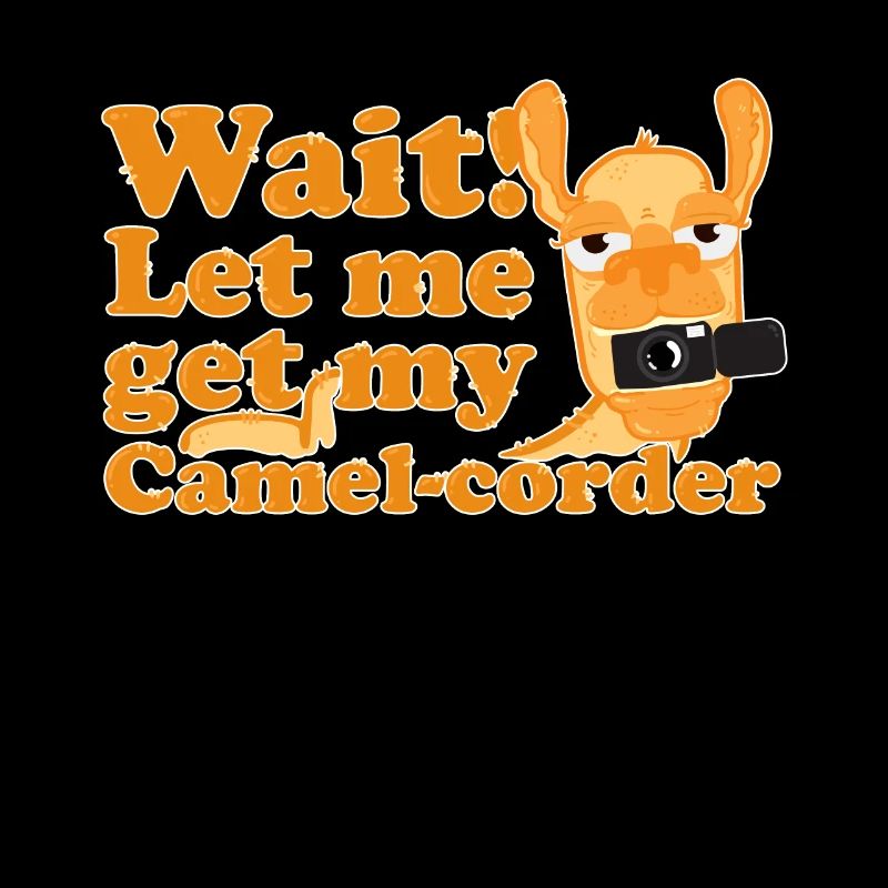 Camel caméra Films Jeu de mots Drôle Cadeau