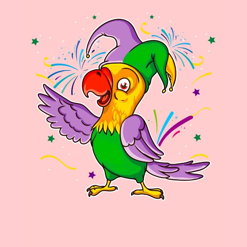 Carnival Carnival Mardi Gras Parrot Gift