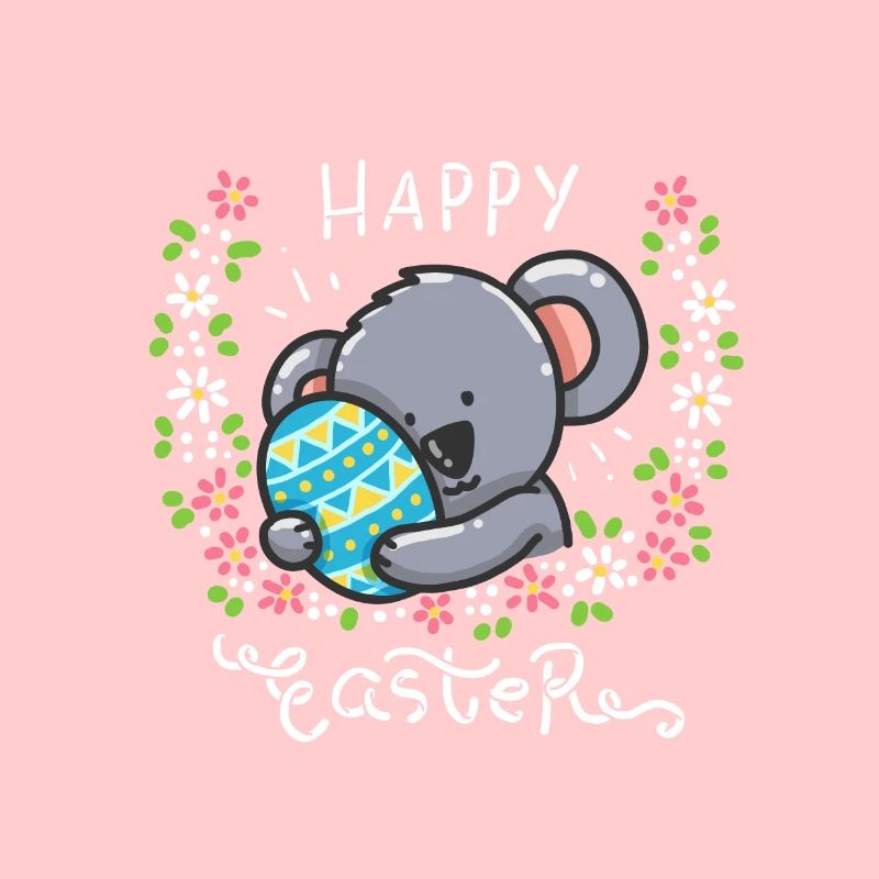 Pâques - Koala - Koalabär - Koalafans - Pâques