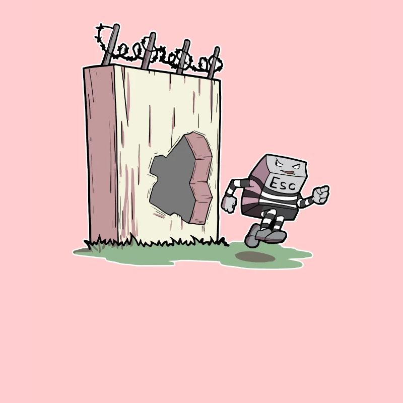 Escape Key Escape - The Escape Key Admin IT Nerd