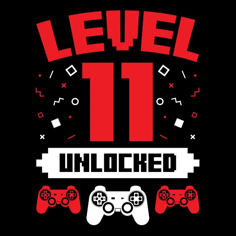 Video Gaming Gamer 11th Birthday Present Gift