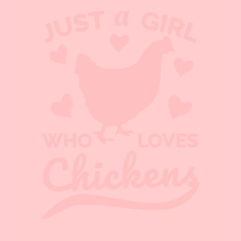 Conception de poulet pour les filles, les producteurs de poulet