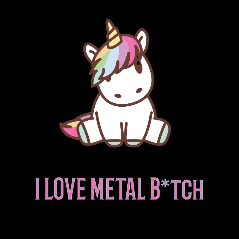Metal Rock Einhorn