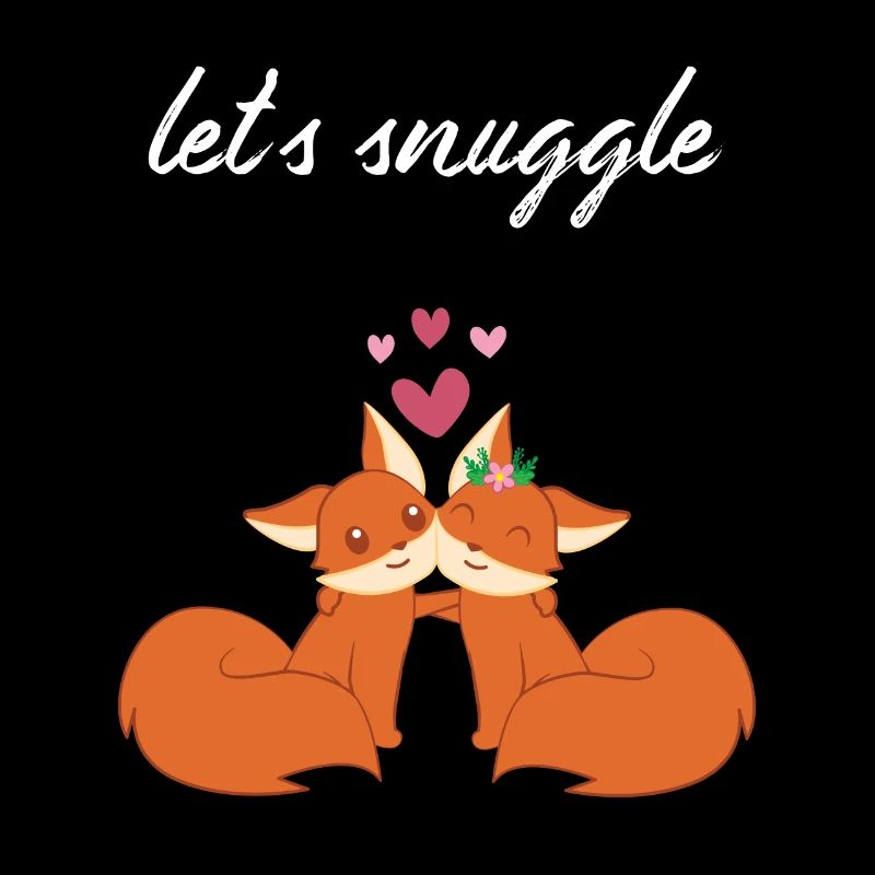 Renard - Renard mignon - Amant de renard - Snuggle