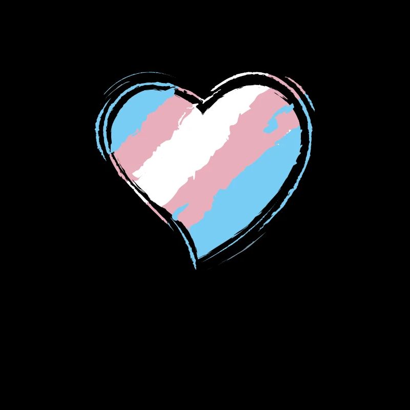 Transgender-Herz-Geschenk, LGBT-Stolz
