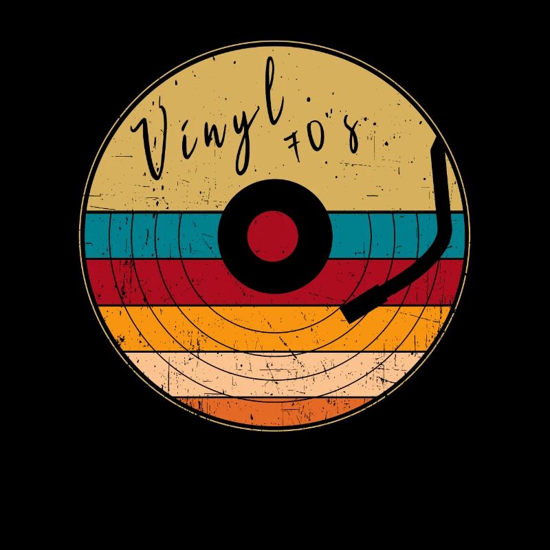 cool vinyle rétro des années 70