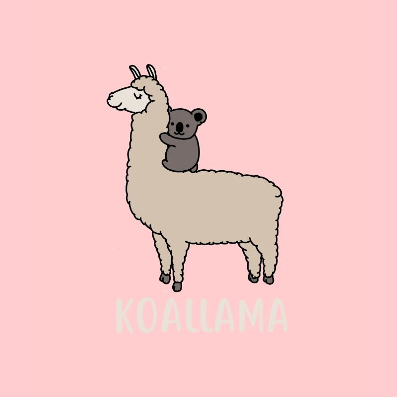 Koallama Koala et cadeau lama