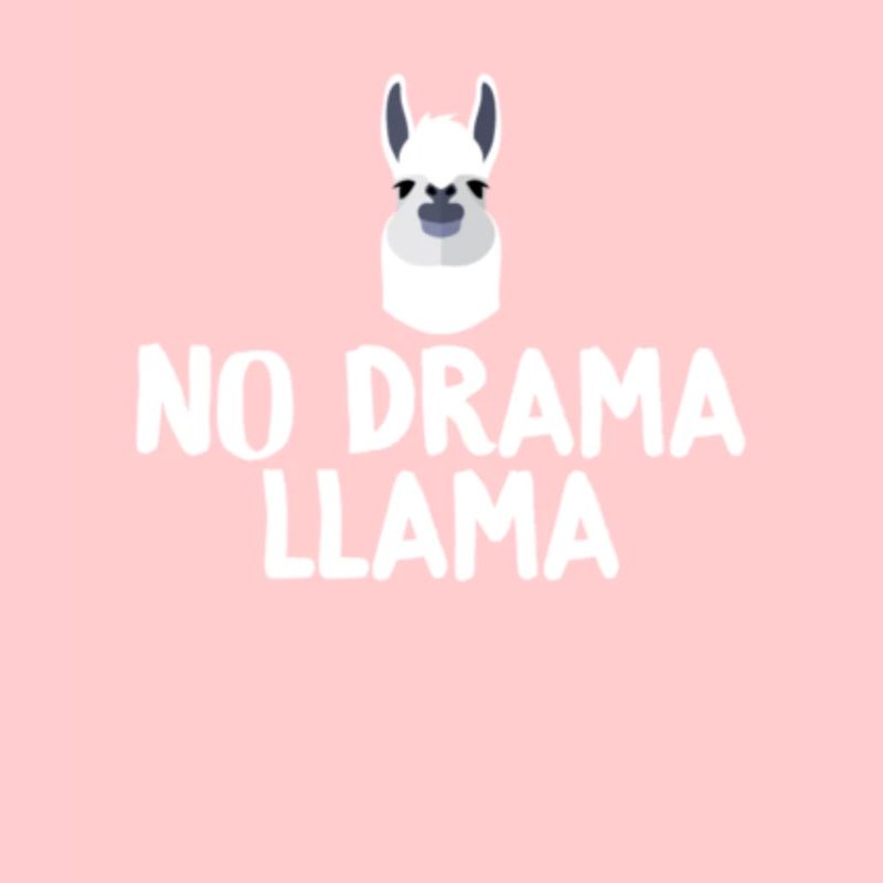 Pas de drame Llama Positive Vibes