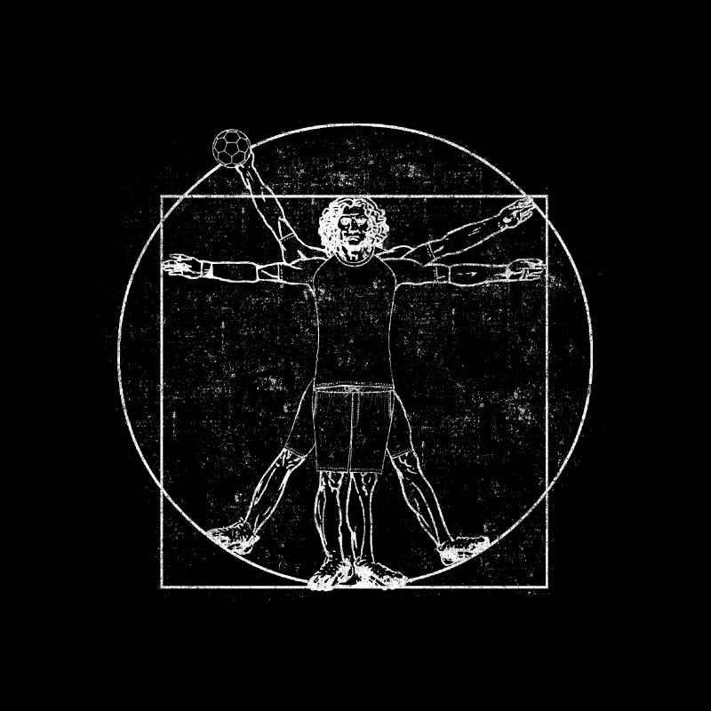 Vitruvian Mannhandballgeschenk