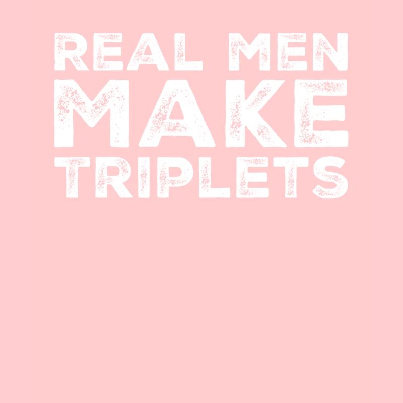 Funny Dad Fathers Day Triplets Gift