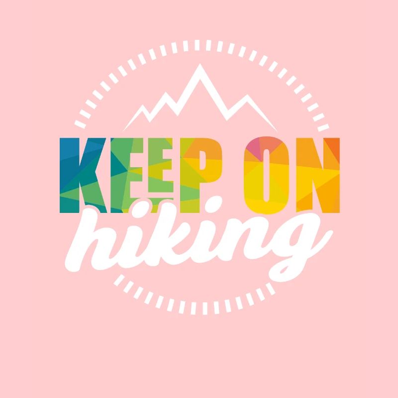 Soutien Keep On Motivational Hiking