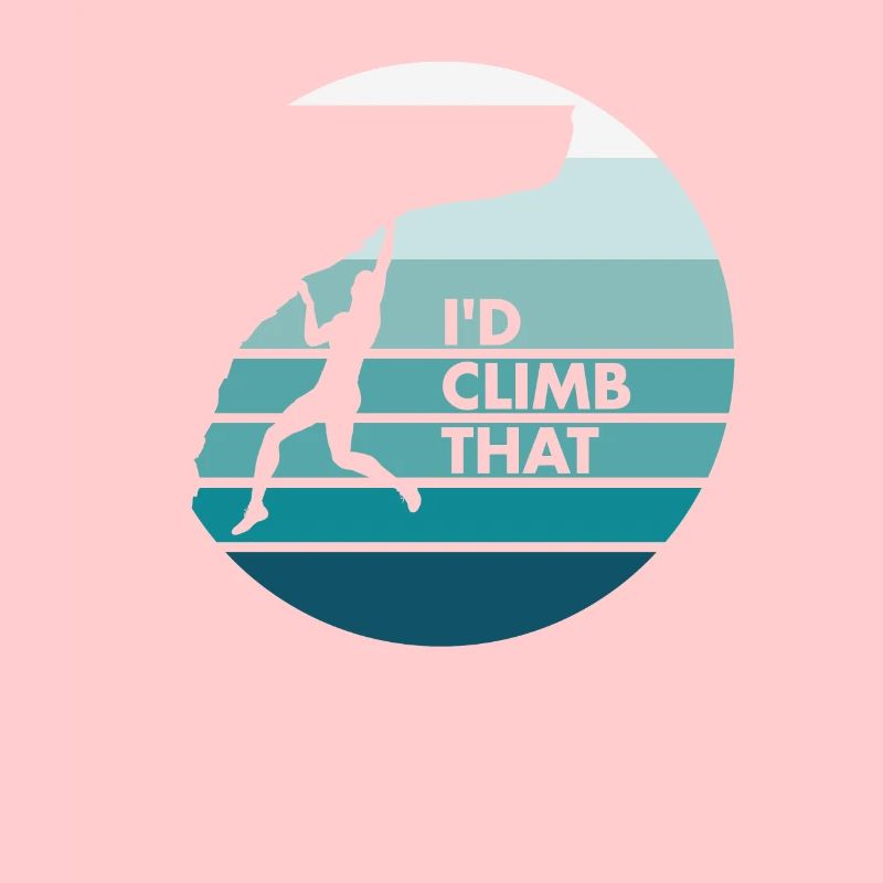 Rock Climber - Retro, Vintage - Je grimperais ça