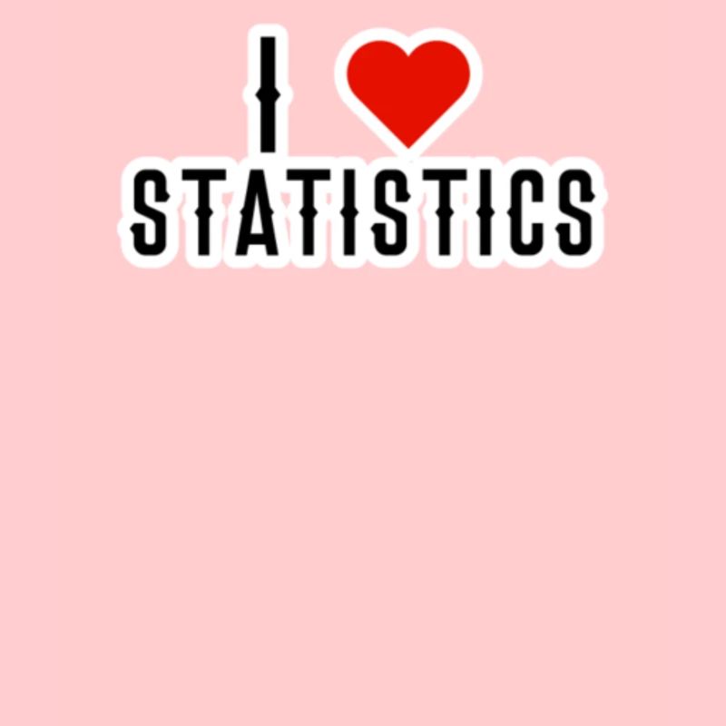 I Love Statistics Math Lover Gift