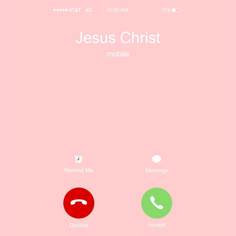 Jésus-Christ appelle l'Église chrétienne