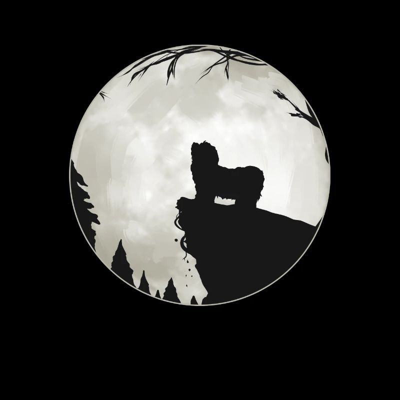 Havanese dog moon pet lover gift