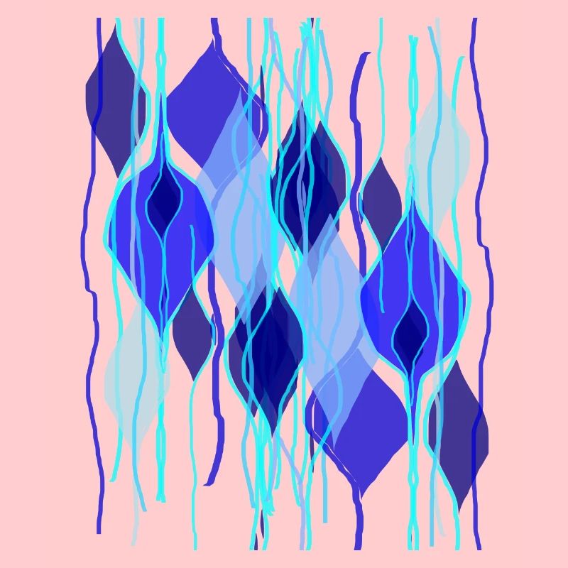 Fleda Mouse Design: Abstract Drop Shapes