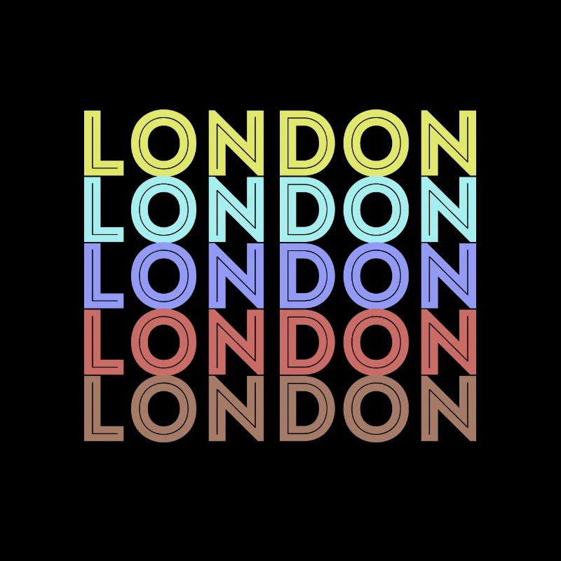 Souvenir de Londres Vintage - Londres rétro