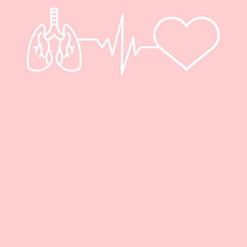 Lungs EKG Heartbeat Heart Love