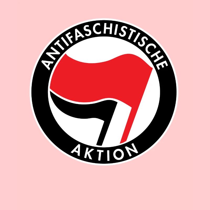 Action antifasciste, Logo Antifa, Drapeaux