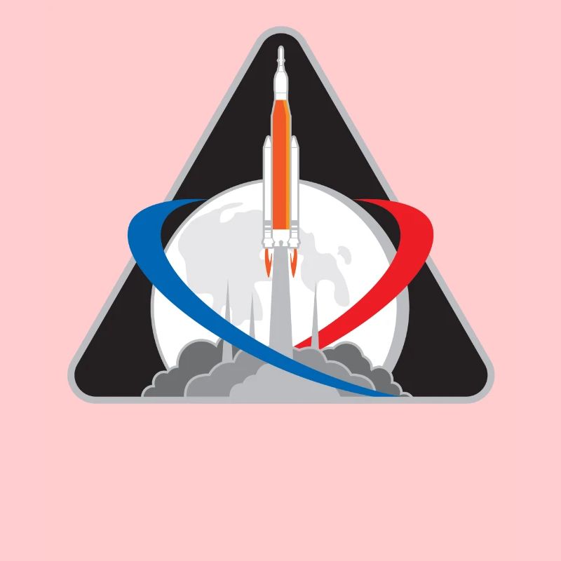 Mission d'exploration de la NASA Artemis Moon Space Rocket