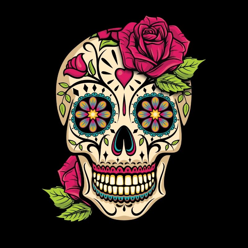 Zuckerschädel, Tag der Toten, Dia de los Muertos