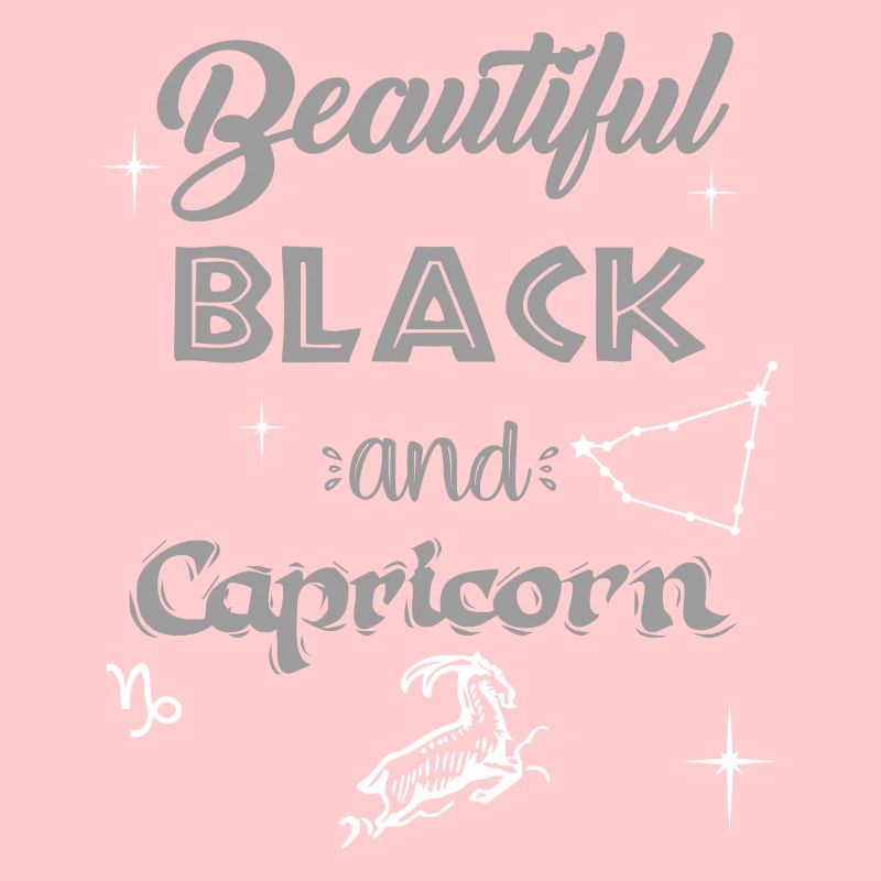 Beau Noir et Capricorne