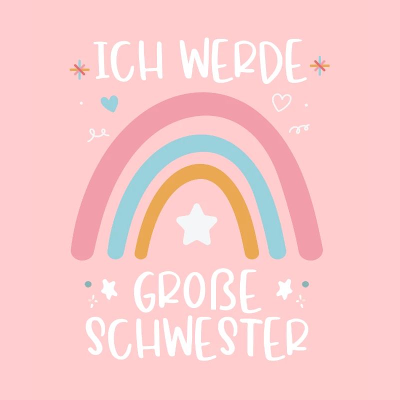 Ich werde Große Schwester Nachwuchs Ankündigung