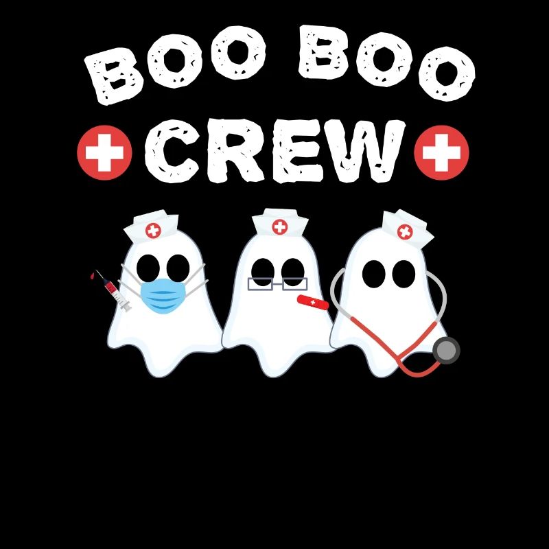 Boo Boo Crew Halloween Krankenschwester Geist