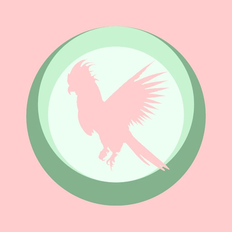 Oiseau Cacatoès Perroquet