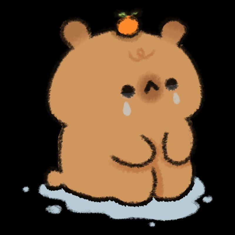 Trist Capybara
