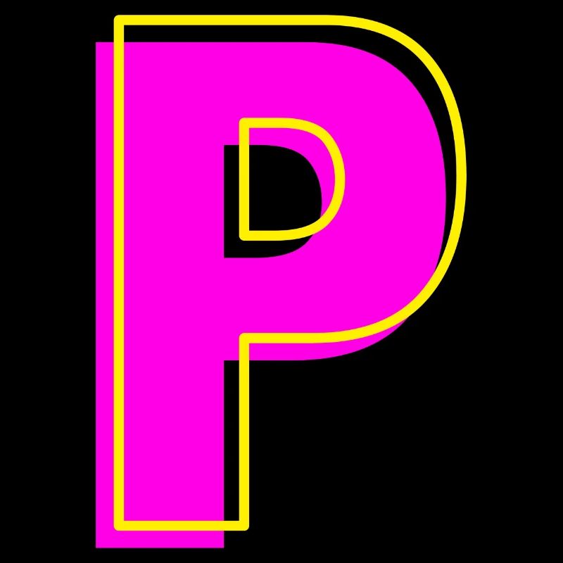 P - Dein Name - Dein Buchstabe