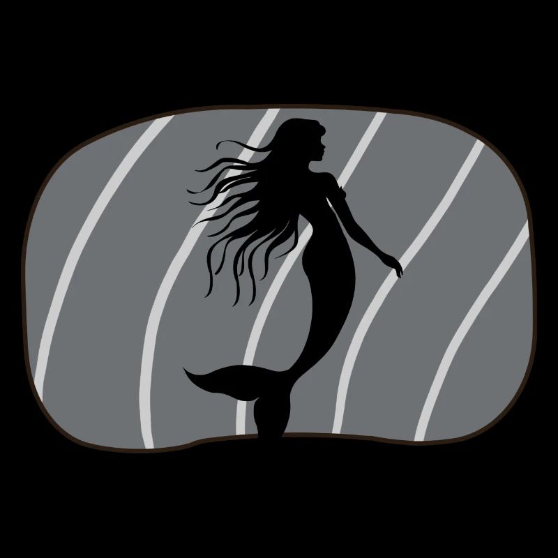 Mythical creature manatee Neptune