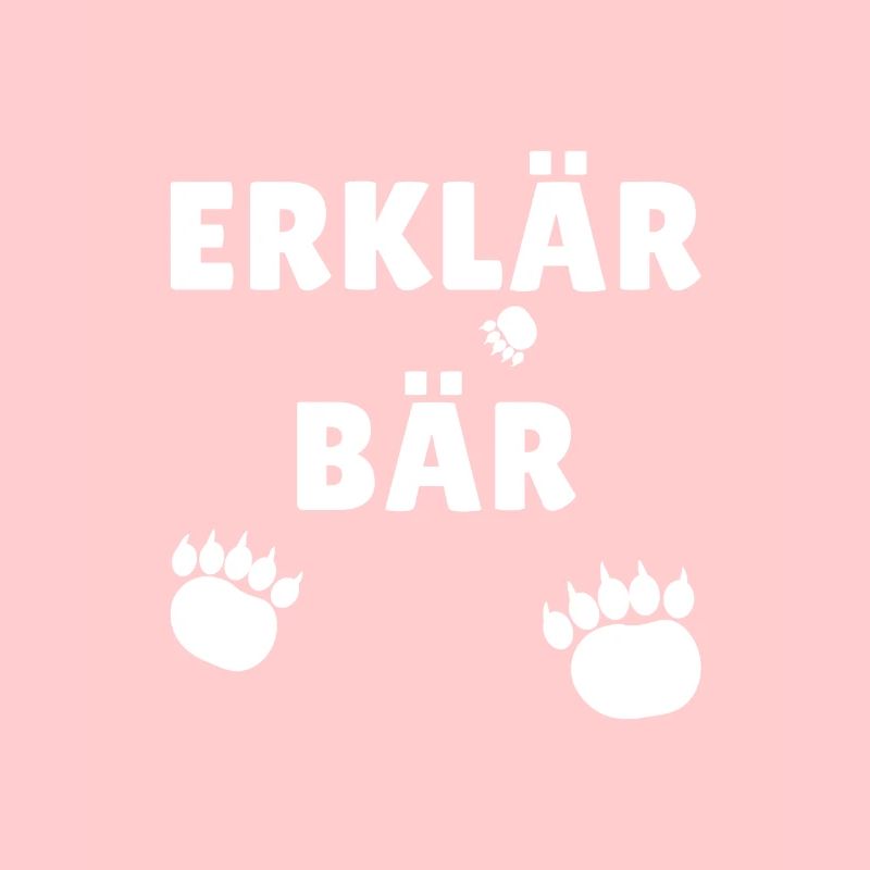 Erklärbär Erklären Bär Geschenkidee