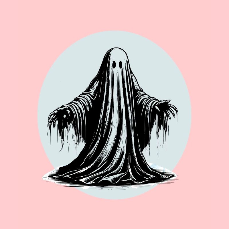 Conception graphique fantôme cool