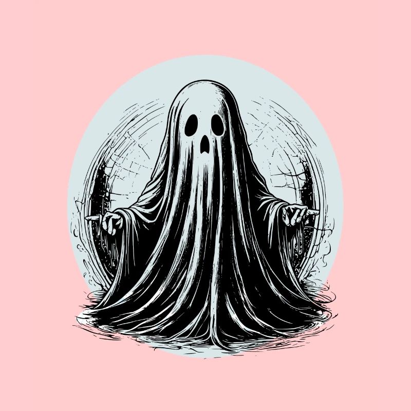 Awesome graphical ghost design