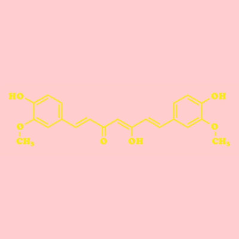 Turmeric Curcumin Molecular Chemical Formula