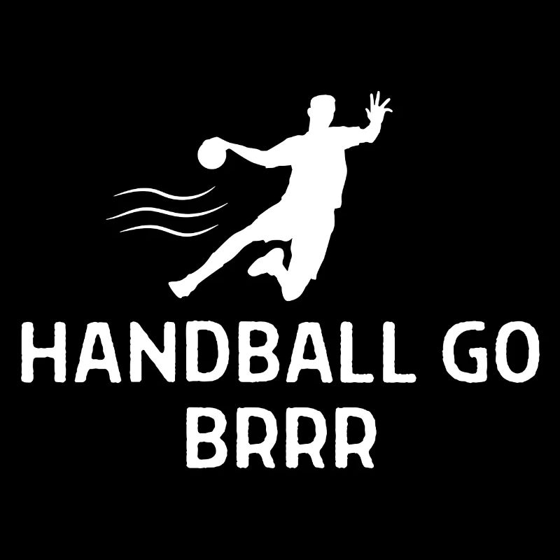 Handball Handballer Spruch Geschenk