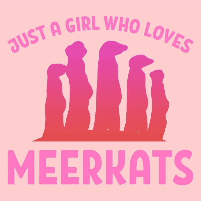 Erdmännchen Mädchen Tochter