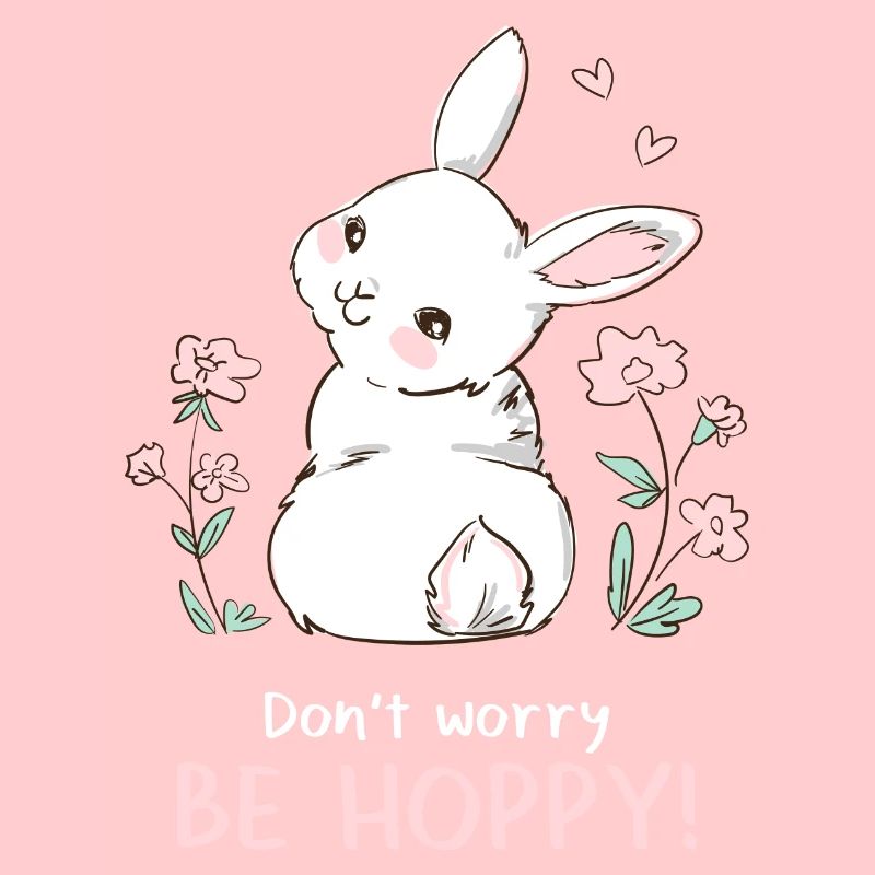 Don't Worry Be Hobby Rabbit Rabbit