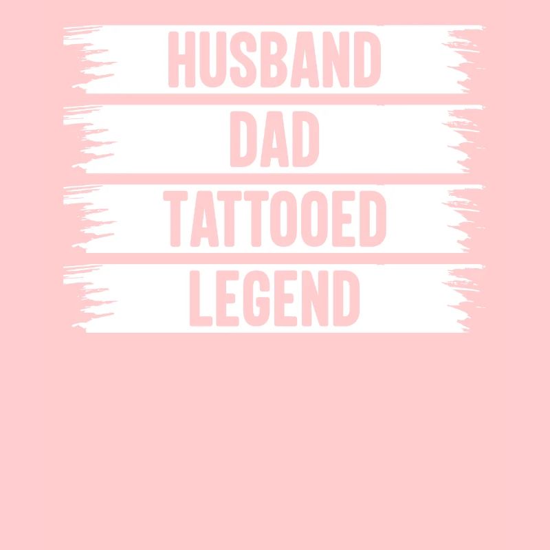 Vater Tattoo Bart Ehemann Papa Legende