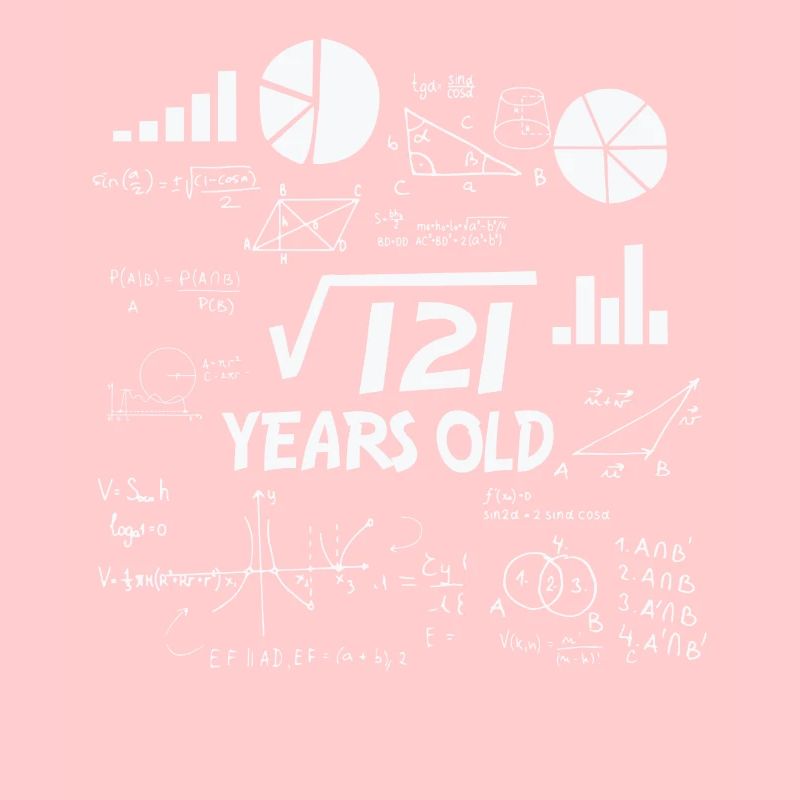 Racine carrée de 121 Math Nerd 11e anniversaire