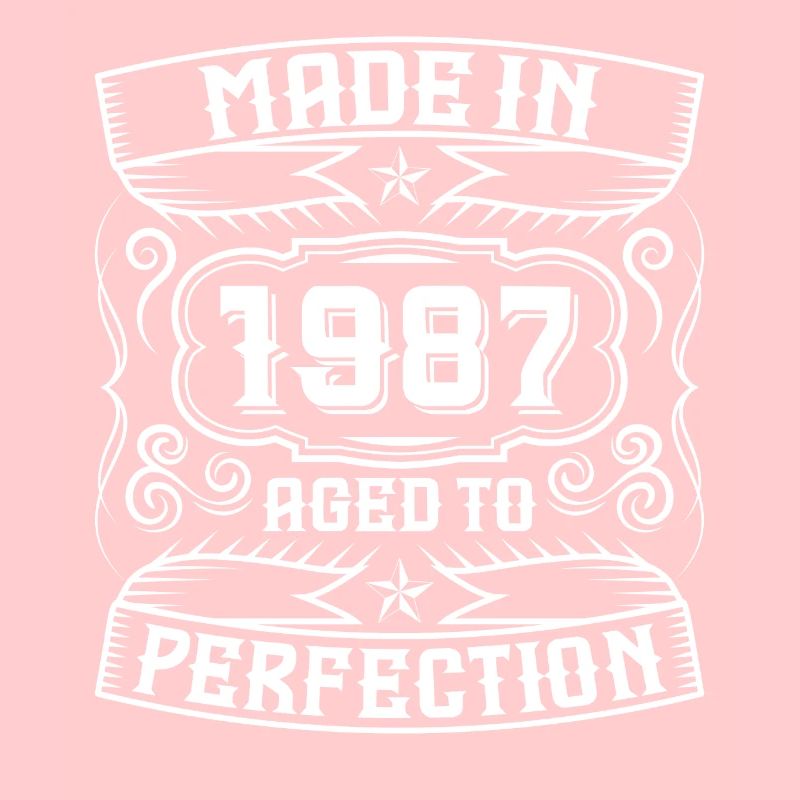 1987 Anniversaire Né 87 Année de naissance