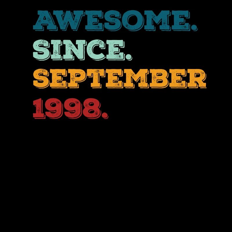 Anniversaire Septembre 1998 Naissance Année de naissance